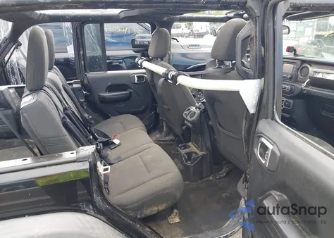 2018 Jeep Wrangler Unlimited Sport S 4X4 from USA, damaged, VIN 1C4HJXDG4JW257869